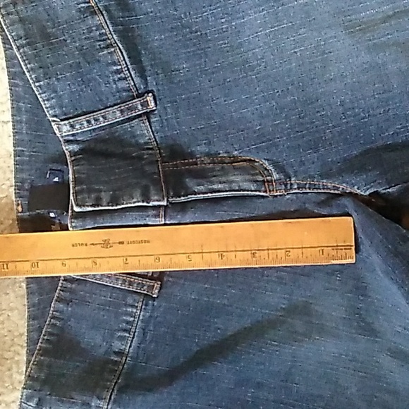 Awesome High Waisted Flair Bottom Jeans - Picture 3 of 16